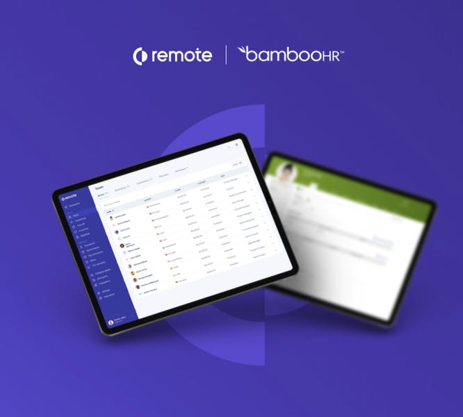 image about Remote integrates with BambooHR to accelerate access to global talent